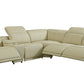 Global 9762 Genoa 6 Pc Power Sectional - Beige