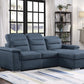 Alfio Blue Sleeper Sectional 9808BUE*SC