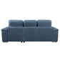 Alfio Blue Sleeper Sectional 9808BUE*SC
