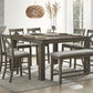Aria 8 Pc Gray Dining Collection by Cosmos