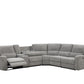 Anthony Light Gray Chenille Power Sectional 81610