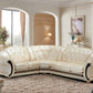 Apolo Top Grain Black Leather Sectional
