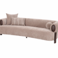 Arden Taupe 2 Pc Living Room Sofa Set