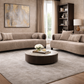 Arden Taupe 2 Pc Living Room Sofa Set