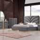McFerran B1003 Modern 4 Pc LED Bedroom Set