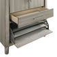 Lennox Gray 5 Drawer Chest w/LED