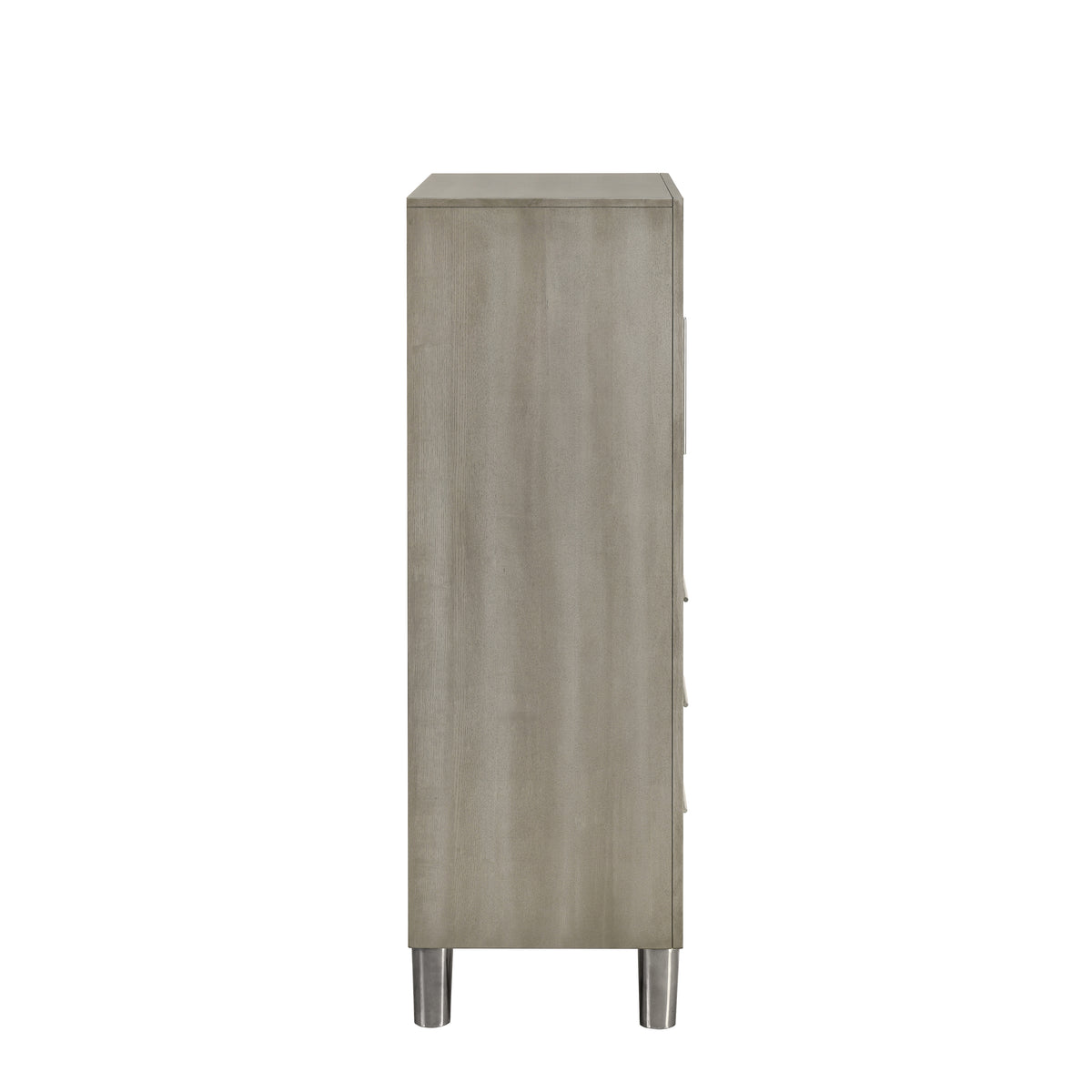 Lennox Gray 5 Drawer Chest w/LED