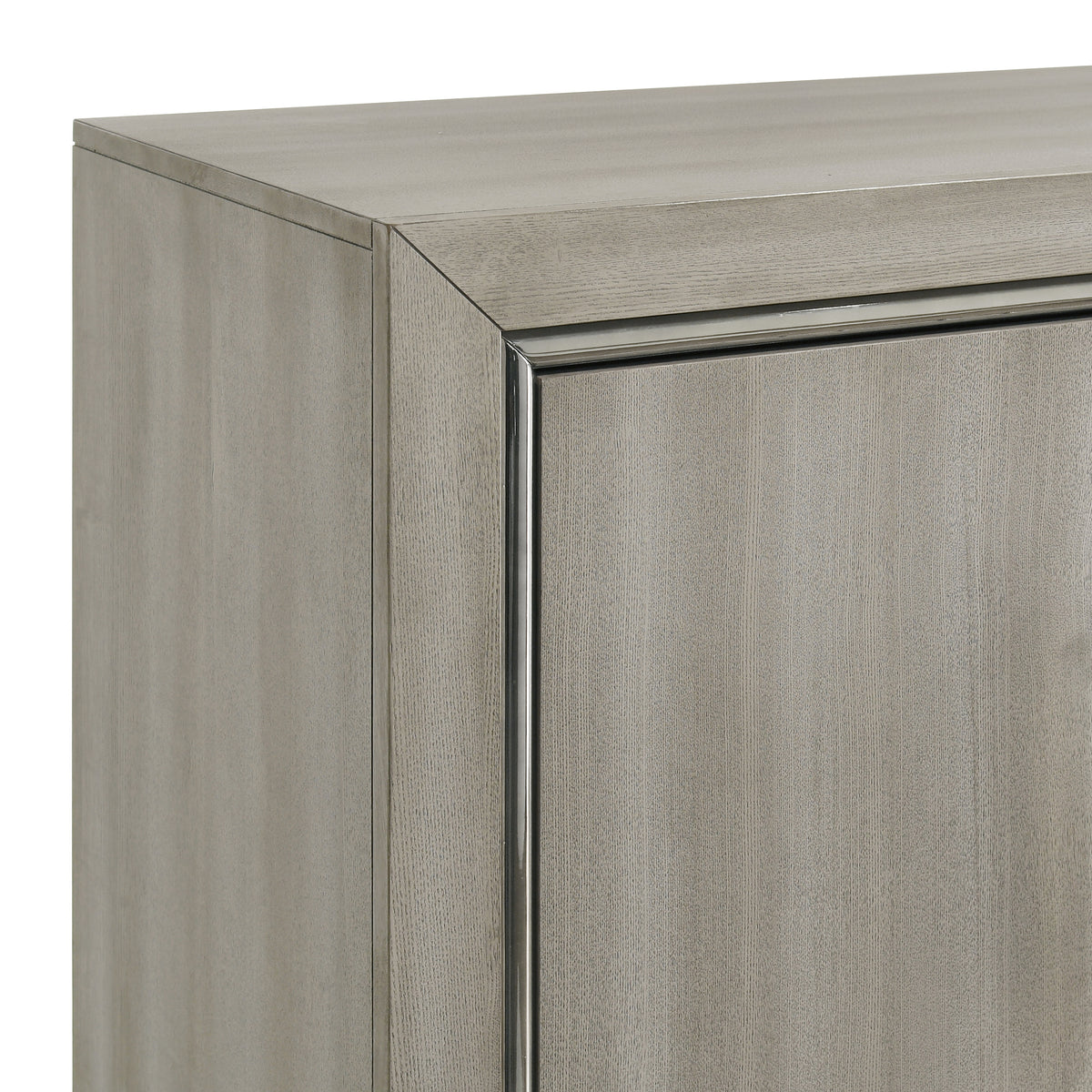 Lennox Gray 5 Drawer Chest w/LED