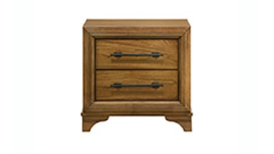 Coventry Hall 4 Pc Pecan King Bedroom Set