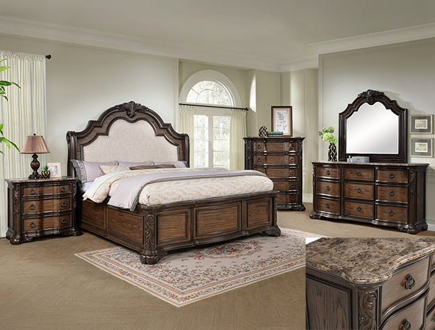 Crown Mark Ludwig 4 Pc Bedroom Collection