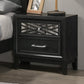Obsidian Black 4 Pc Bedroom Set by New Classic