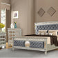 McFerran B1689 Gray Modern Bedroom Set