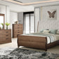 Coventry Hall 4 Pc Pecan King Bedroom Set
