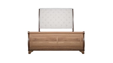 Coventry Hall 4 Pc Pecan King Bedroom Set