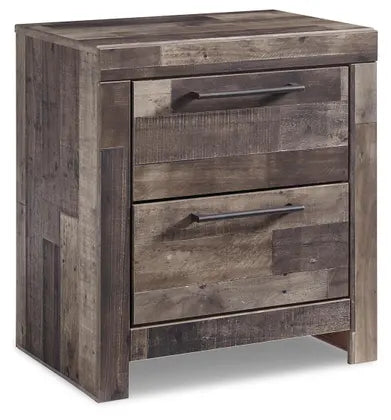 Derekson Butcher Block 4 Pc Bedroom Set
