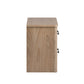 Anika 2 Drawer Nightstand Natural
