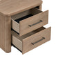 Anika 2 Drawer Nightstand Natural