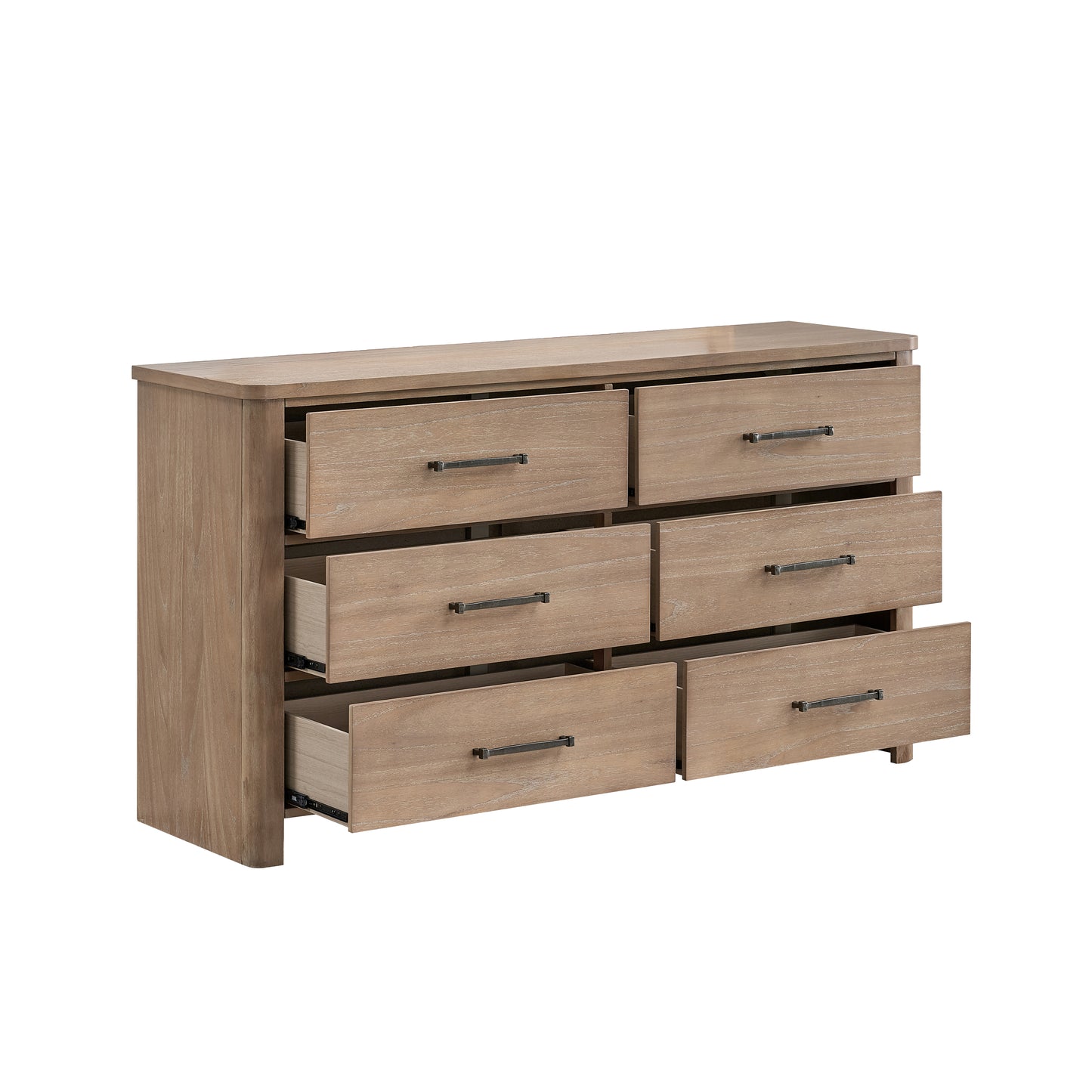 Anika 6 Drawer Dresser Natural
