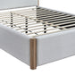 Anika Upholstered King Platform Bed