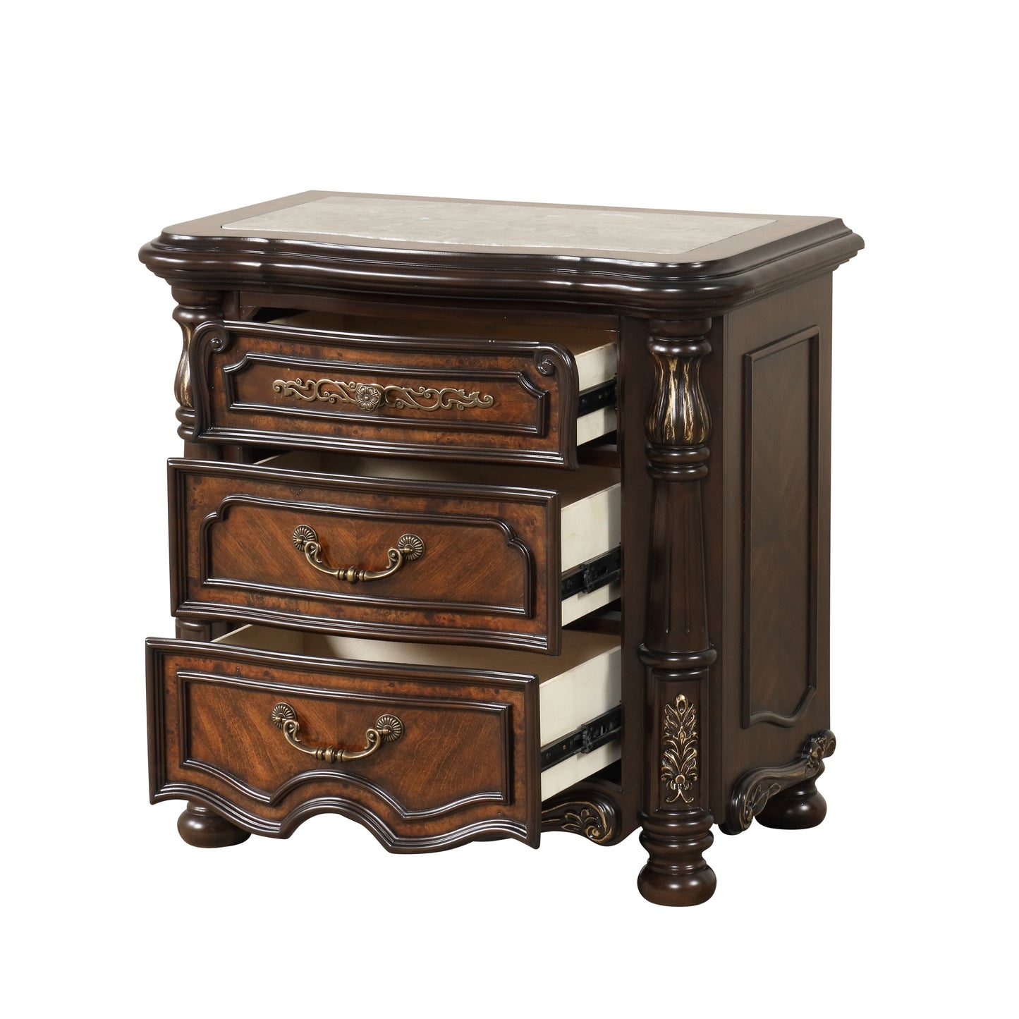 Bella Notte Mahogany 4 Pc King Bedroom Set