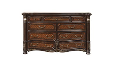 Bella Notte Mahogany 4 Pc King Bedroom Set