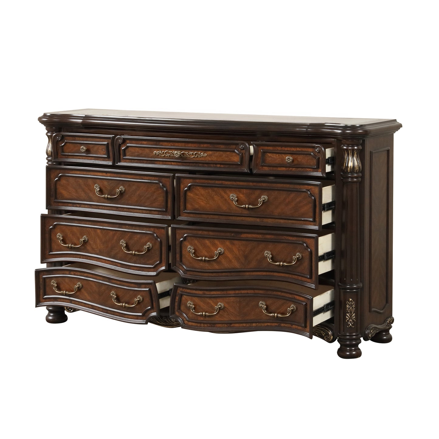 Bella Notte Mahogany 4 Pc King Bedroom Set