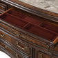 Bella Notte Mahogany 4 Pc King Bedroom Set