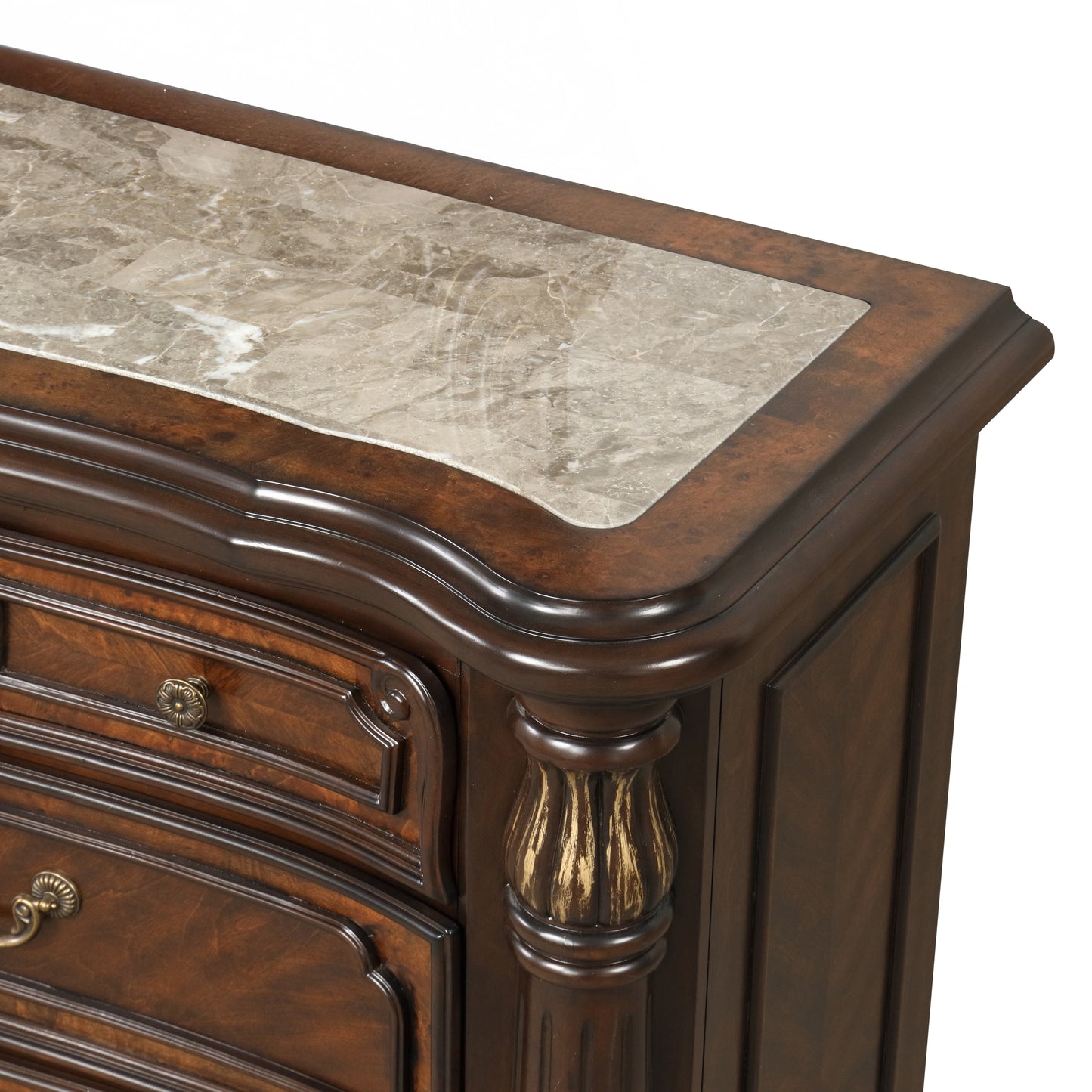Bella Notte Mahogany 4 Pc King Bedroom Set