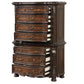 Bella Notte Mahogany 7 Drawer Bachelor's Chest