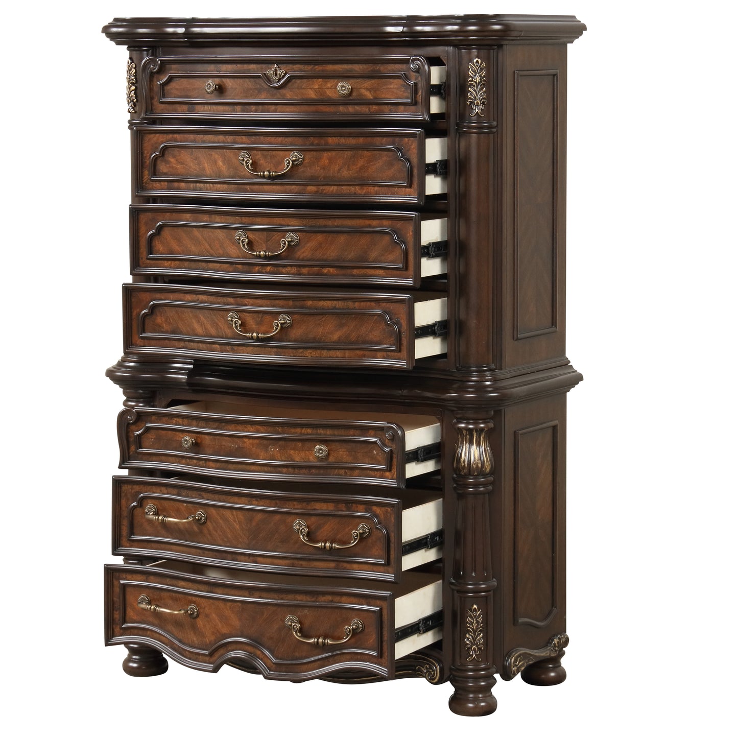 Bella Notte Mahogany 7 Drawer Bachelor's Chest