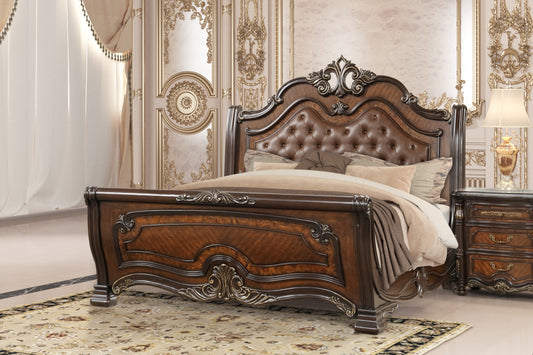 Bella Notte Mahogany 4 Pc King Bedroom Set