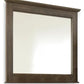 Juararo 4 Pc Rustic Dark Brown Bedroom Set