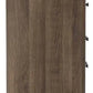 Juararo 4 Pc Rustic Dark Brown Bedroom Set