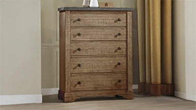Augusta Lift Top 5 Drawer Chest B403B-070