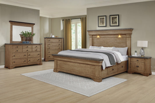 Augusta California King 4 Pc Bedroom Set
