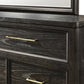 Ethel Dark Brown 4 Pc Bedroom Set