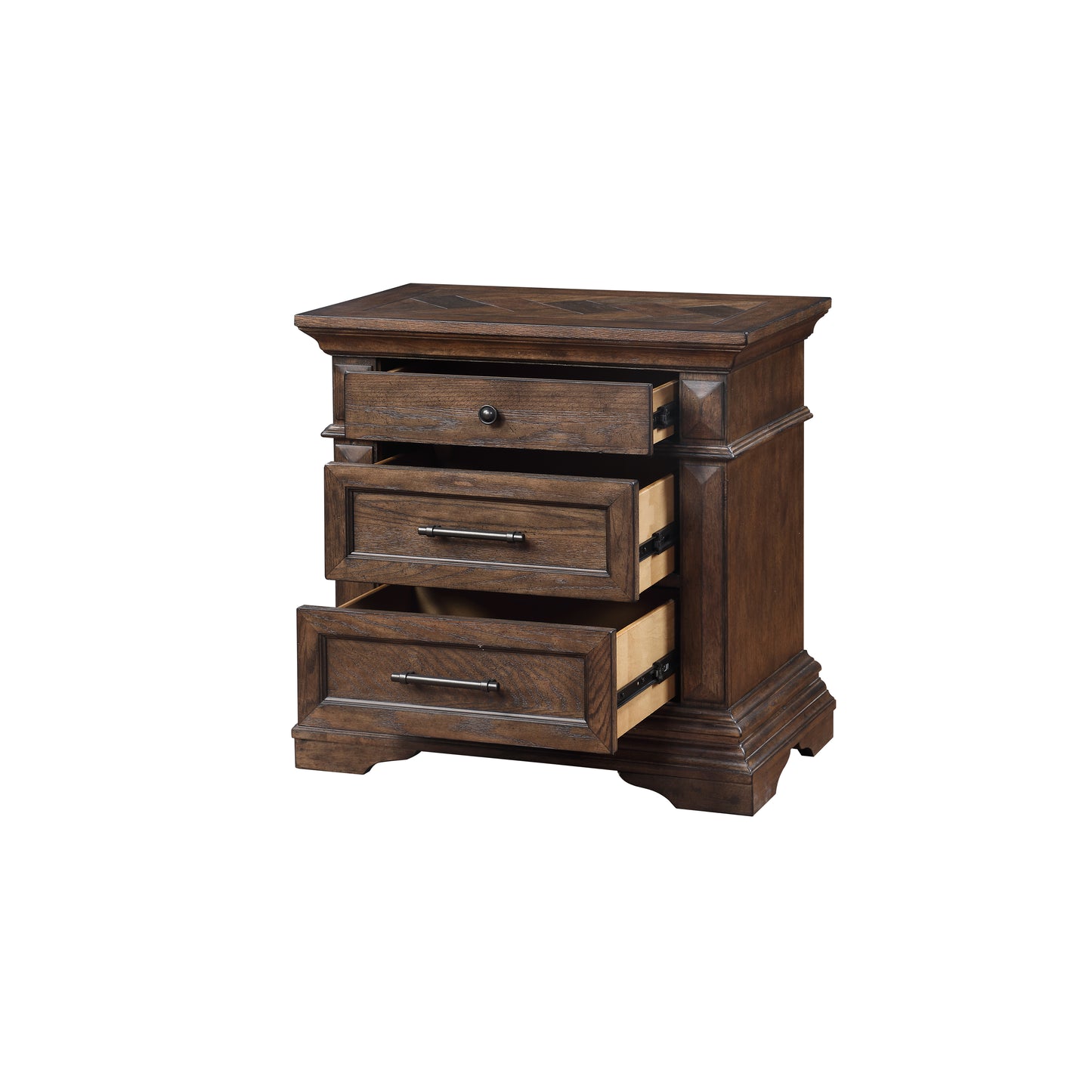 Mar Vista King 4 Pc Brown Bedroom Set