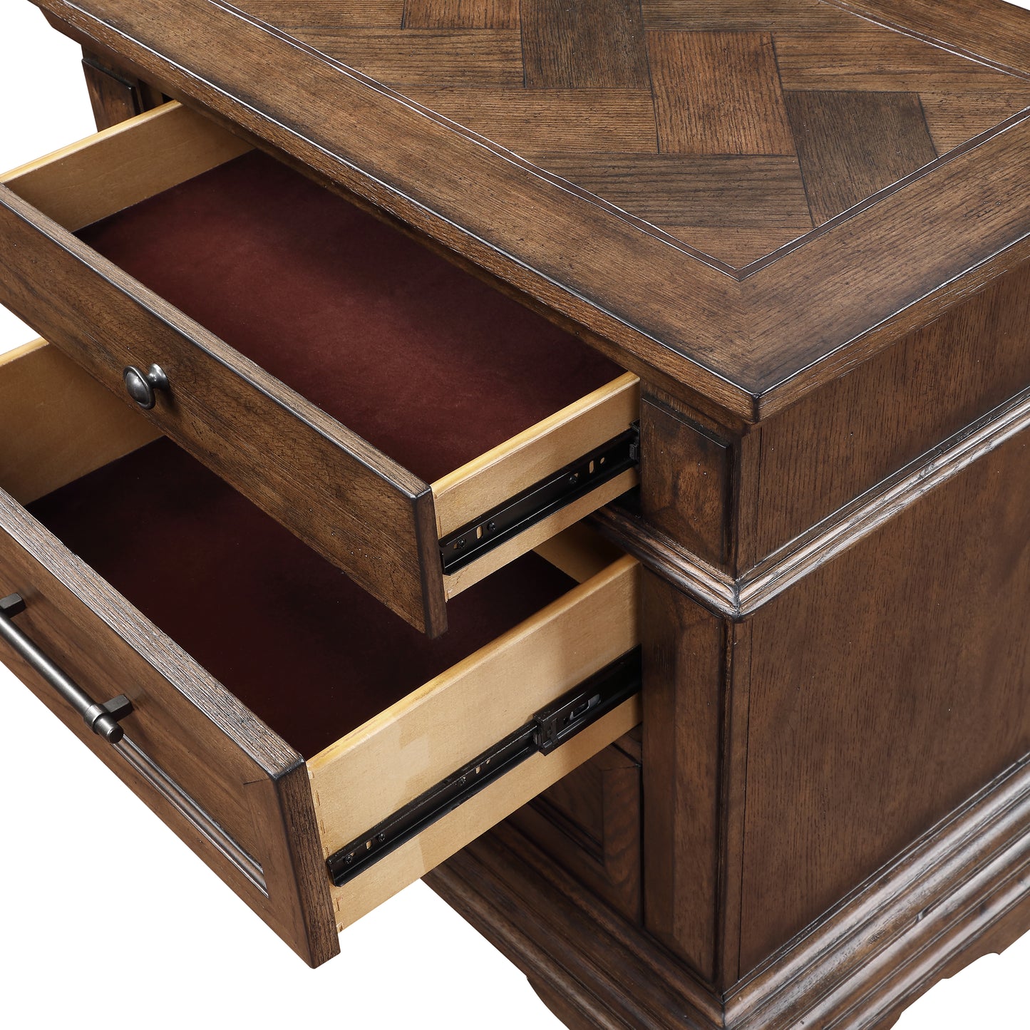 Mar Vista King 4 Pc Brown Bedroom Set