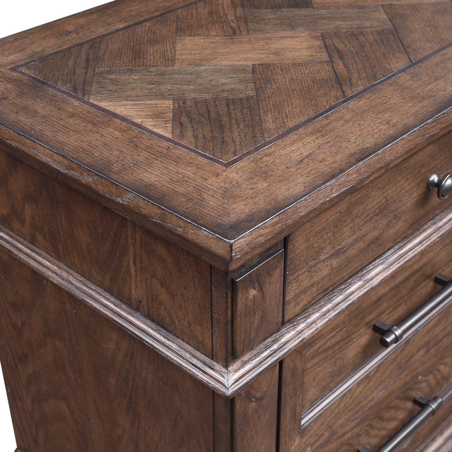 Mar Vista King 4 Pc Brown Bedroom Set