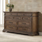 Mar Vista King 4 Pc Brown Bedroom Set