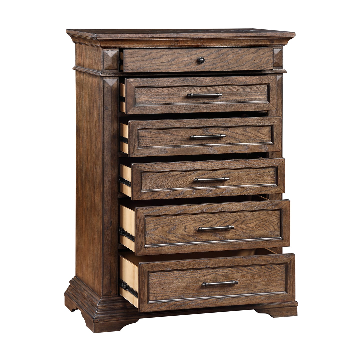 Mar Vista 5 Drawer Walnut Chest