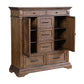 Mar Vista 7 Drawer Walnut Door Chest