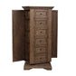 Mar Vista Swivel Walnut Lingerie Chest