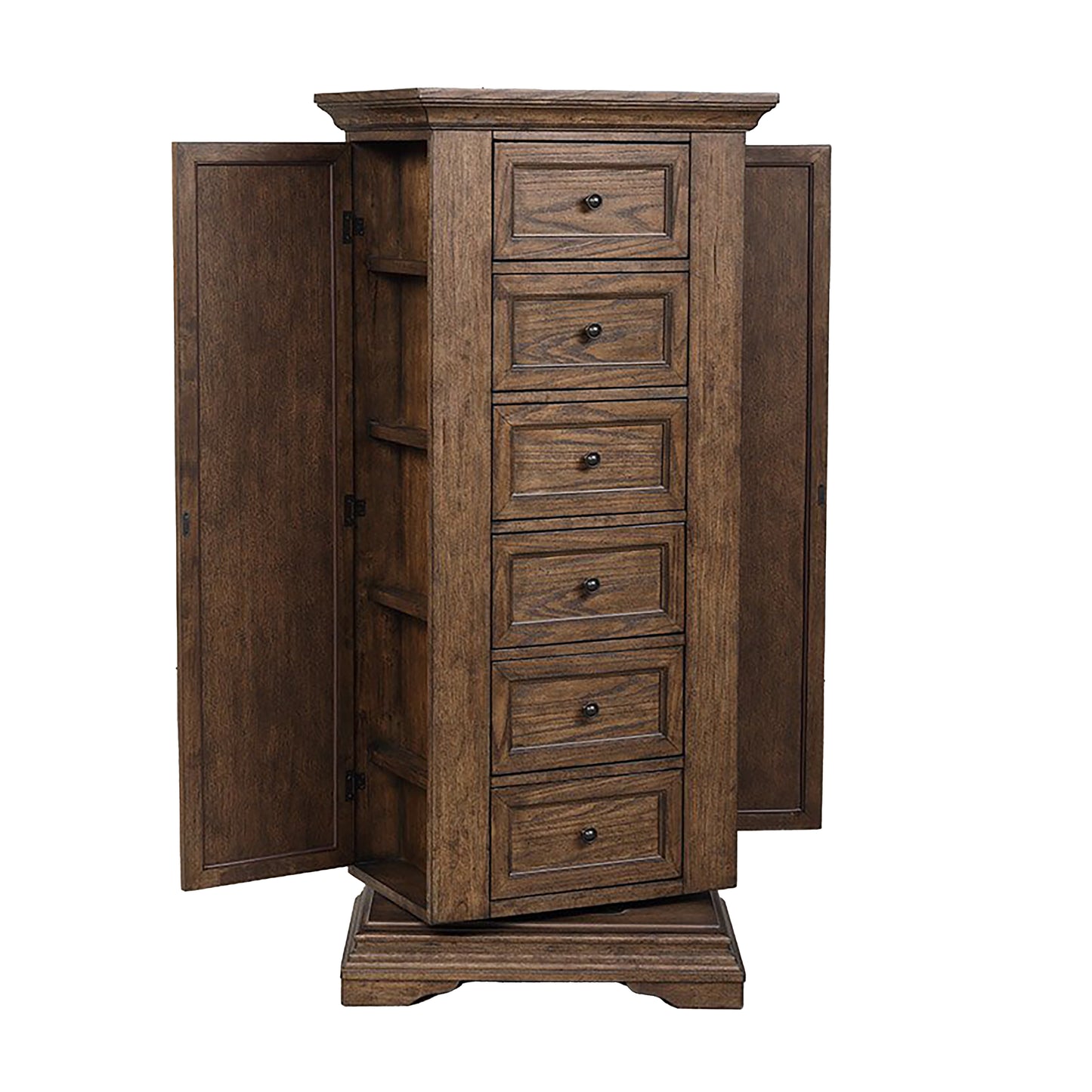 Mar Vista Swivel Walnut Lingerie Chest