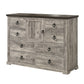 Ella-Mae 4 Pc Grey Rustic Bedroom Collection