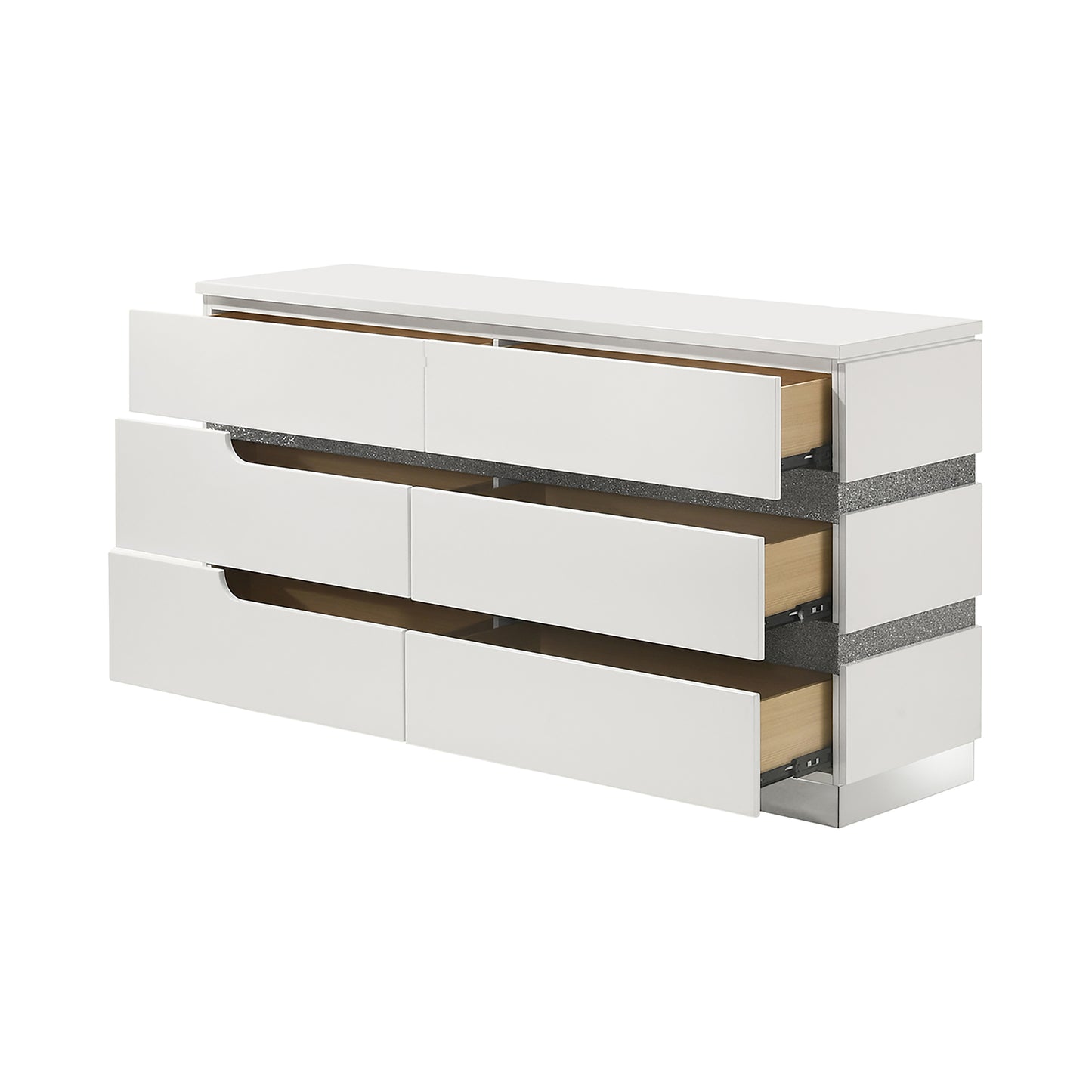 Paradox 4 Pc LED Bedroom Set by New Classic