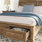 Vandenmore 4 Pc Brown Sleigh Bed Collection