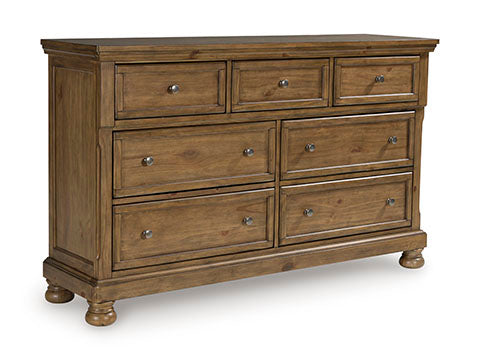 Vandenmore 4 Pc Brown Sleigh Bed Collection