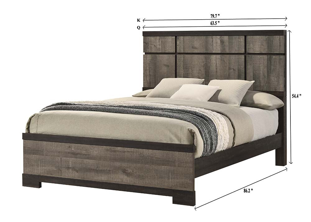 Crown Mark B8160 Remington 4 Pc Bedroom Set