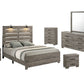 B820 Rustic Bedroom Set - 3 Bed Sizes